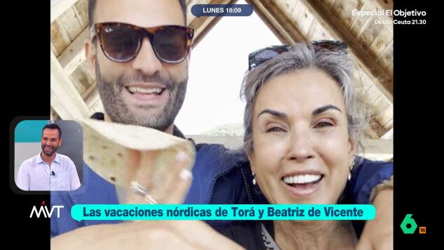 El periodista y la abogada han huido del calor de nuestro pa&iacute;s y han pasado unos d&iacute;as en el pa&iacute;s escandinavo. No han dudado en grabar muchos momentos de sus vacaciones, que han compartido con M&aacute;s Vale Tarde. 