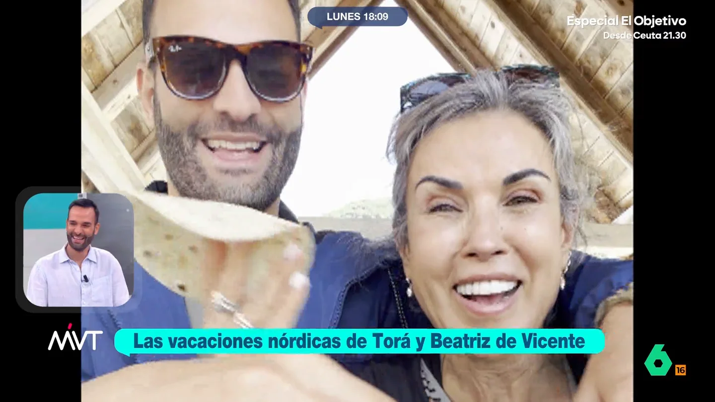 Risas, montaña y kayak: así han sido las divertidas vacaciones por Noruega de Beatriz de Vicente y José Luis Torá El periodista y la abogada han huido del calor de nuestro país y han pasado unos días en el país escandinavo. No han dudado en grabar muchos momentos de sus vacaciones, que han compartido con Más Vale Tarde.