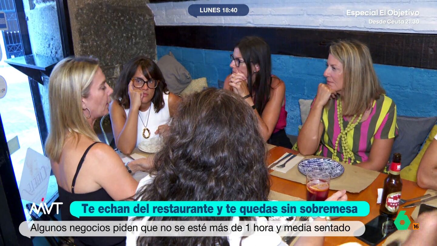La nueva tendencia de la hosteler&iacute;a es la de establecer turnos de comidas de entre hora y media y dos horas para optimizar el r&eacute;dito econ&oacute;mico le los locales, una medida que choca con algo tan espa&ntilde;ol como la sobremesa.