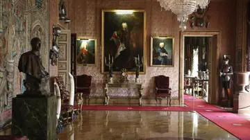 Salón Estuardo del Palacio de Liria, en Madrid Salón Estuardo del Palacio de Liria, en Madrid