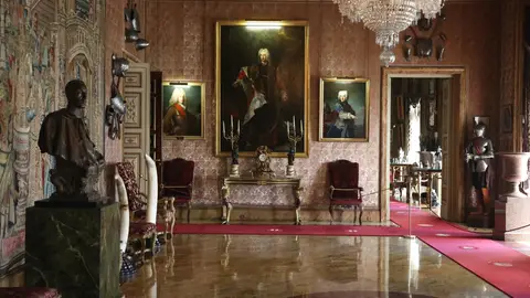 Salón Estuardo del Palacio de Liria, en Madrid Salón Estuardo del Palacio de Liria, en Madrid