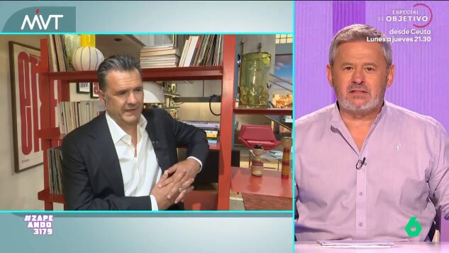 El presentador de M&aacute;s Vale Tarde ha conectado con Zapeando desde el nuevo plat&oacute; de su programa, pero no ha dejado que la c&aacute;mara muestre mucho m&aacute;s ya que, como ha explicado, no lo estrenan hasta dentro de una semana. 