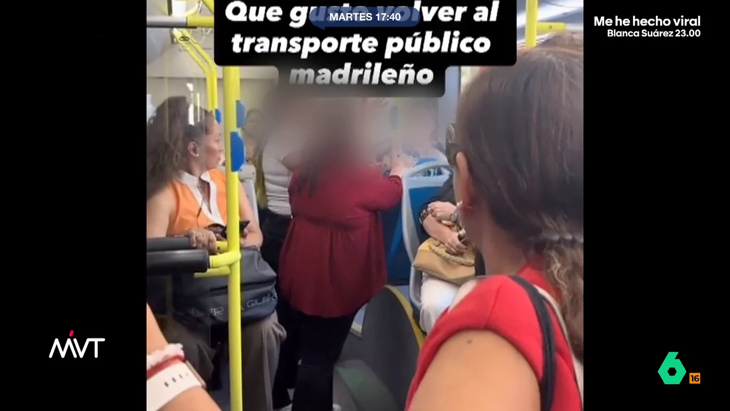 Una disputa en un autobús de la EMT acaba en insultos racistas Los pasajeros de un autobús de la EMT presenciaban el lamentable cruce de insultos entre dos mujeres, donde una de ella profirió insultos e incluso amenazas racistas. Bea de Vicente analiza si podría ser un delito de odio.