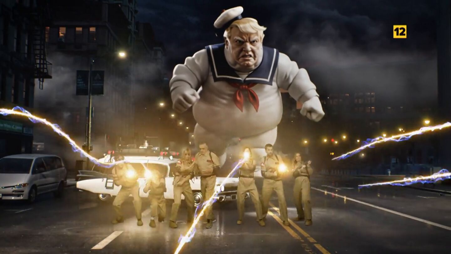 Los colaboradores y el presentador del programa deben combatir a varios de los 'fantasmas' de la ultraderecha como Donald Trump, Javier Milei, Benjam&iacute;n Netanyahu, Giorgia Meloni o Santiago Abascal.