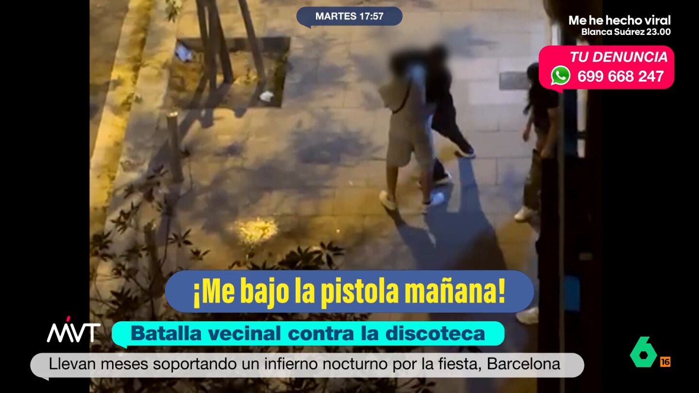 Las noches de los fines de semana se han convertido en un infierno para los vecinos de Nou Barris tras la apertura de una discoteca con un aforo de 370 personas. Aseguran que viven entre peleas y comportamientos inc&iacute;vicos.