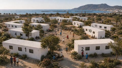Contenedores convertidos en casas para migrantes: Ceuta prepara m&oacute;dulos prefabricados para alojar a 270 menores 