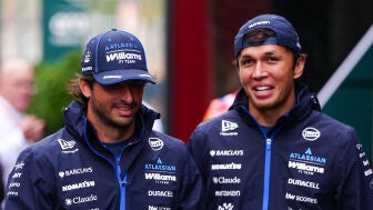 Carlos Sainz y Alex Albon