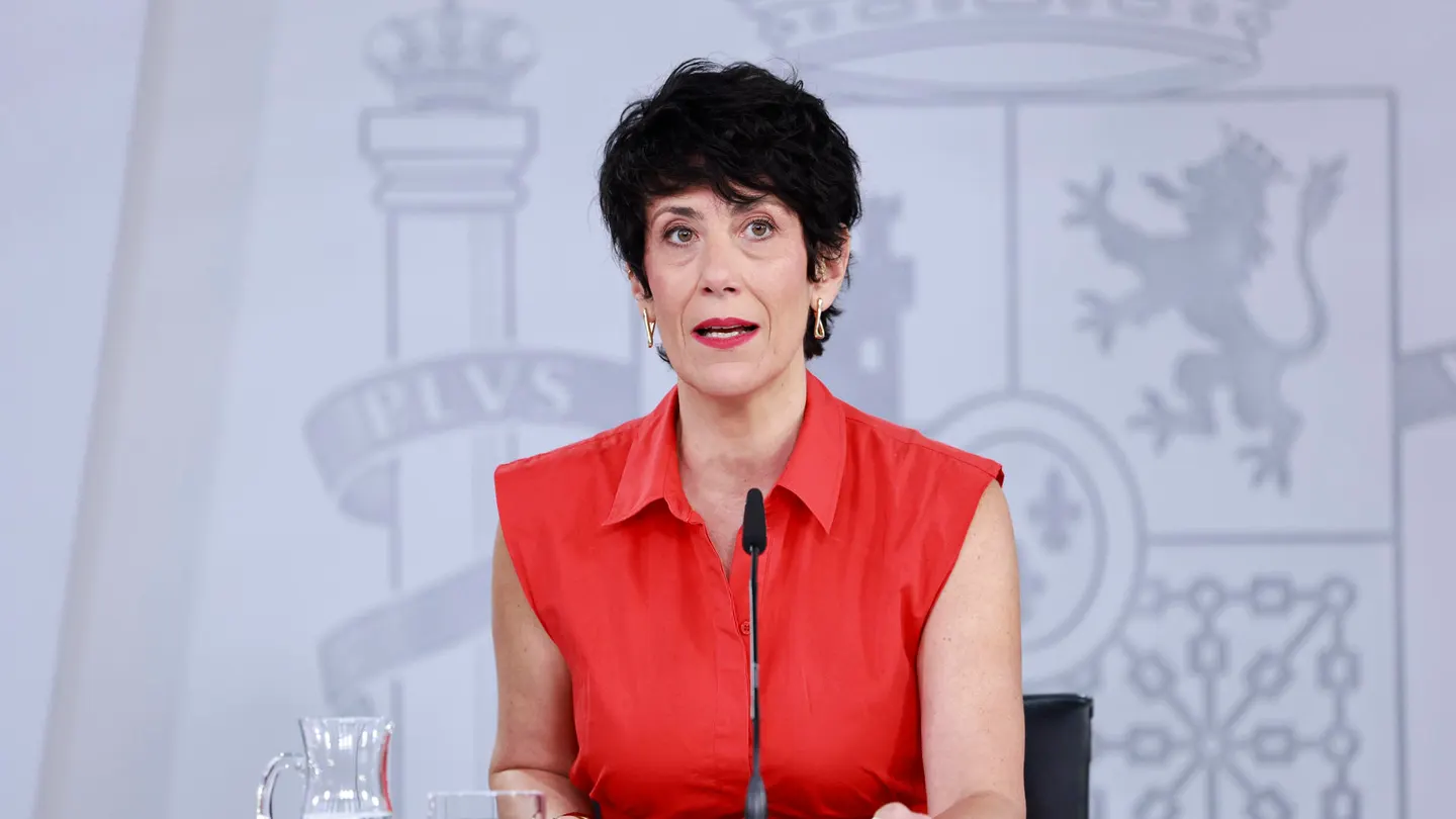 Imagen de archivo. La ministra de Inclusión, Seguridad Social y Migraciones y portavoz del Gobierno, Elma Saiz. Imagen de archivo. La ministra de Inclusión, Seguridad Social y Migraciones y portavoz del Gobierno, Elma Saiz.