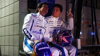 Carlos Sainz y Alex Albon