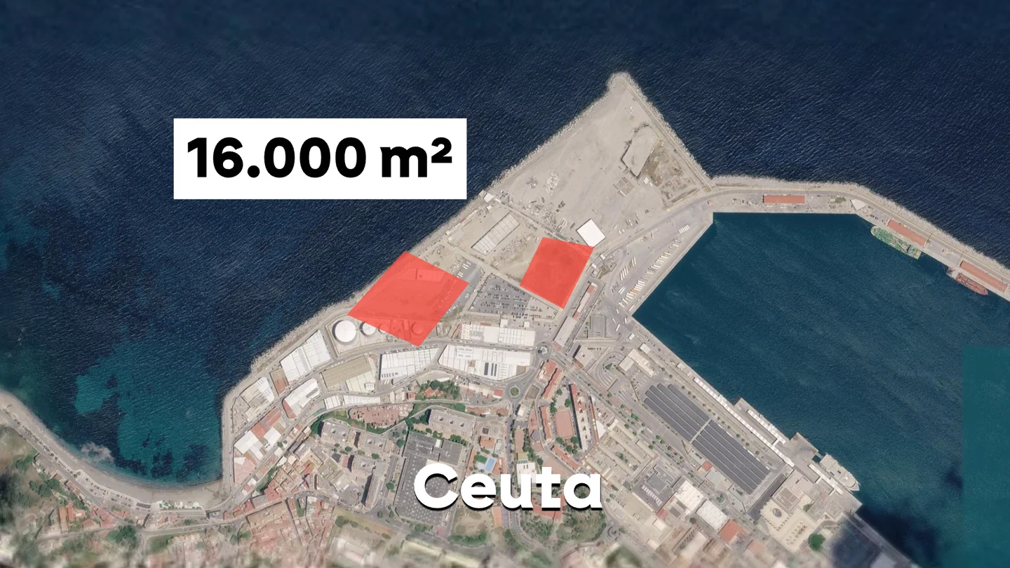 Puerto de Ceuta. Puerto de Ceuta.