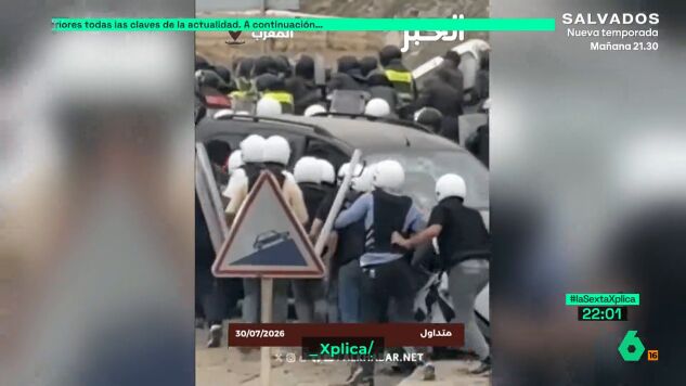 Agentes en Marruecos el 30 de julio