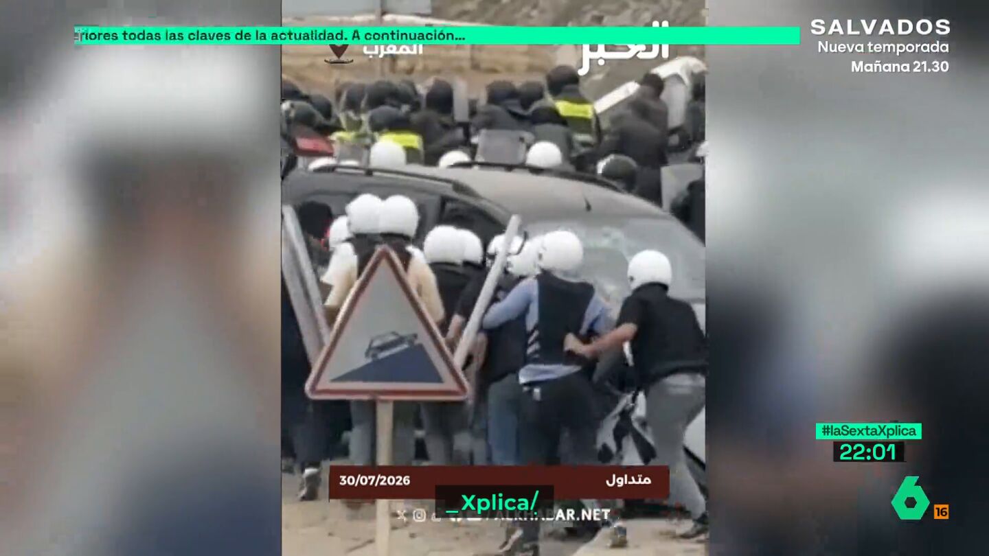 Agentes en Marruecos el 30 de julio