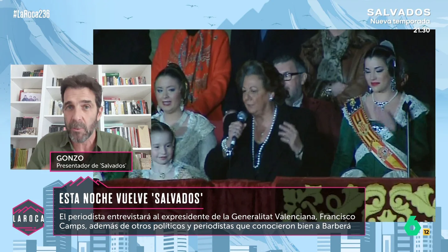 Gonzo desvela por qué ha elegido la historia de Rita Barberá para estrenar la nueva temporada de Salvados: "Es muy humana" Gonzo desvela por qué ha elegido la historia de Rita Barberá para estrenar la nueva temporada de Salvados: "Es muy humana"