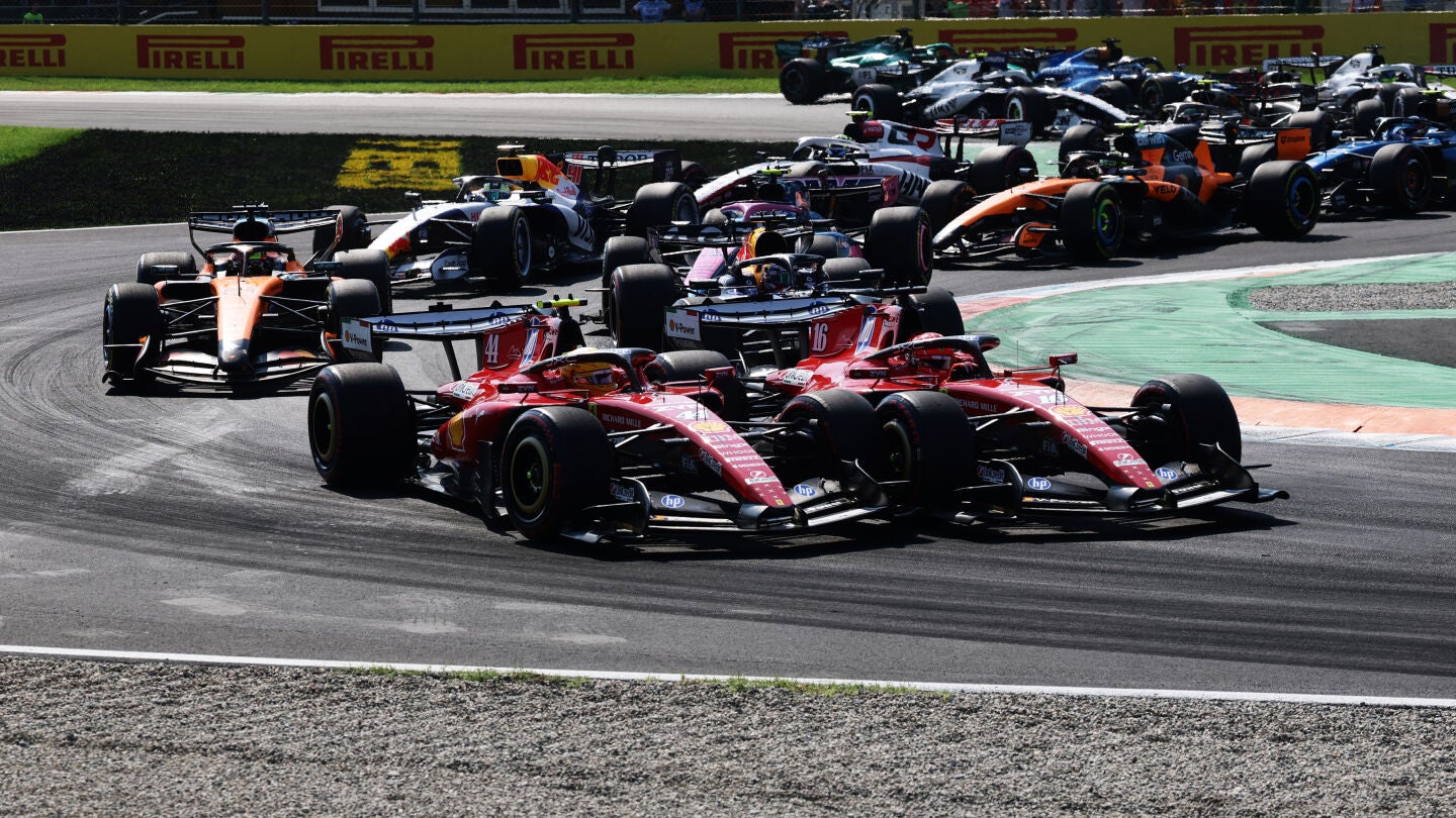 Lewis Hamilton Y Charles Leclerc