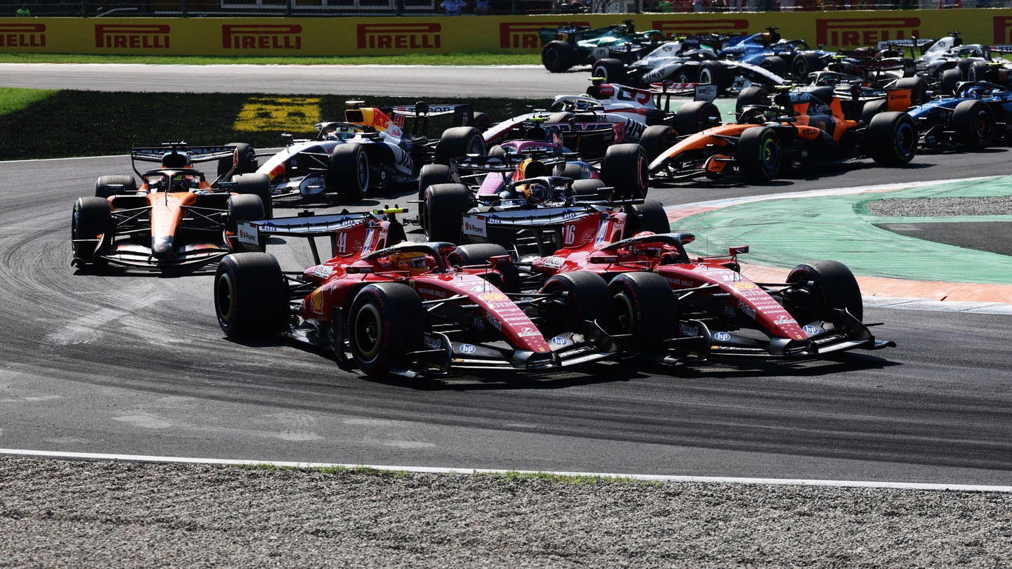 Lewis Hamilton Y Charles Leclerc Lewis Hamilton Y Charles Leclerc