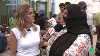 Esta mujer llegaba a nuestro pa&iacute;s a finales de julio junto a su hijo que, como expone, tienen una enfermedad. Su objetivo es poder trabajar para que poder cambiar su futuro. Expone, adem&aacute;s, que no se plantea marcharse. 