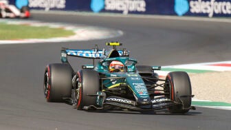 Fernando Alonso en el GP de Italia