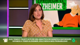Boticaria Garc&iacute;a analiza un estudio prometedor que ha detectado una prote&iacute;na que, en niveles altos, est&aacute; asociada a niveles de riesgo de padecer alzheimer a cinco o diez a&ntilde;os. En niveles bajos, "para descartar riesgo podr&iacute;a ser una herramienta especialmente potente".