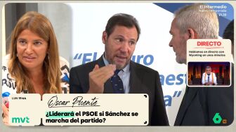 Mientras &Oacute;scar Puente no cierra la puerta a suceder a Pedro S&aacute;nchez al frente del PSOE, Mar&iacute;a Claver considera que "ser&aacute; lo que Illa diga", ya que para ella el president de la Generalitat es "quien ha estado m&aacute;s cerca de S&aacute;nchez".