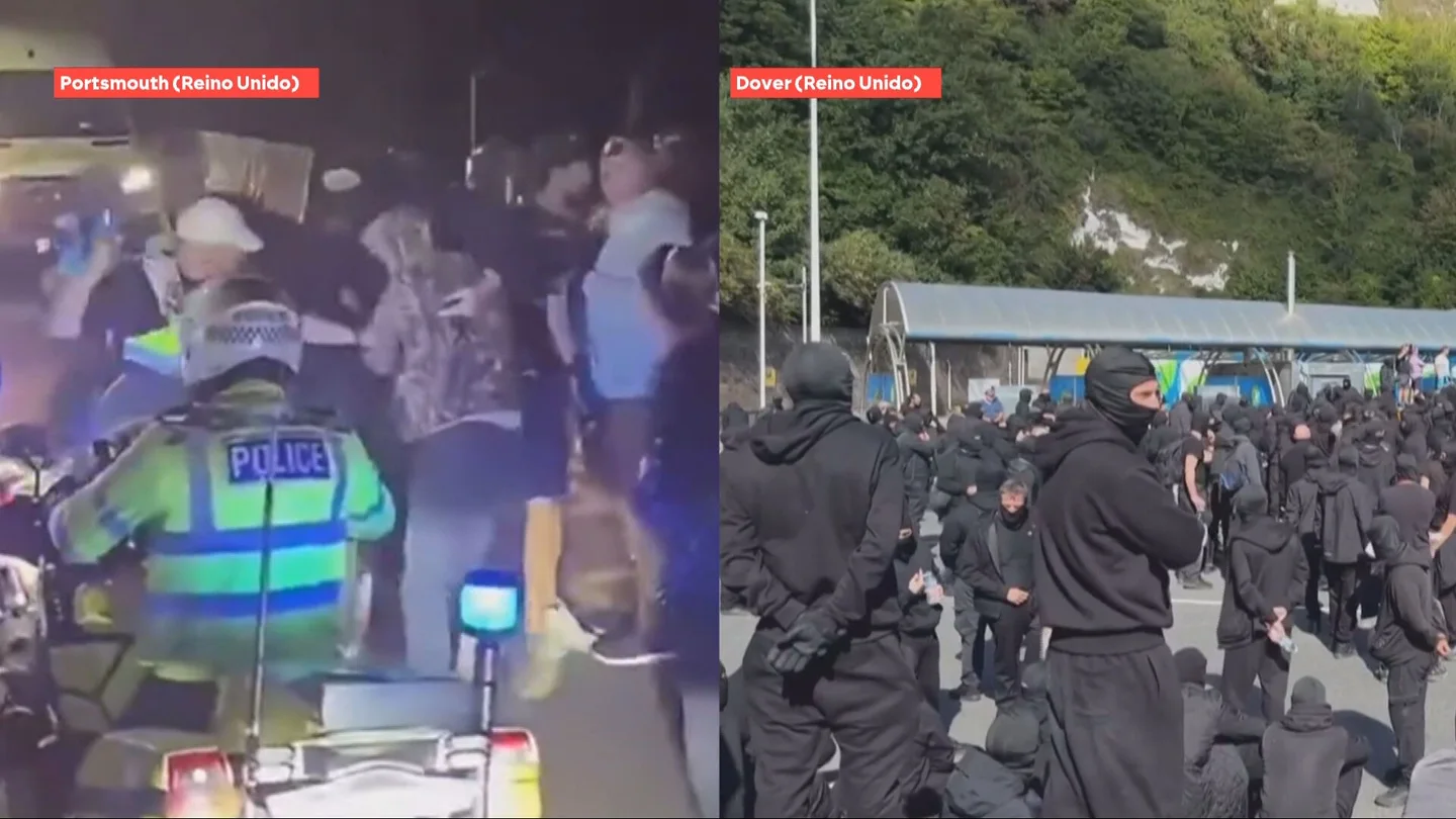 Ultras de Plataforma Patriota se manifiestan en distintas ciudades de Reino Unido Ultras de Plataforma Patriota se manifiestan en distintas ciudades de Reino Unido
