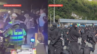 Ultras de Plataforma Patriota se manifiestan en distintas ciudades de Reino Unido