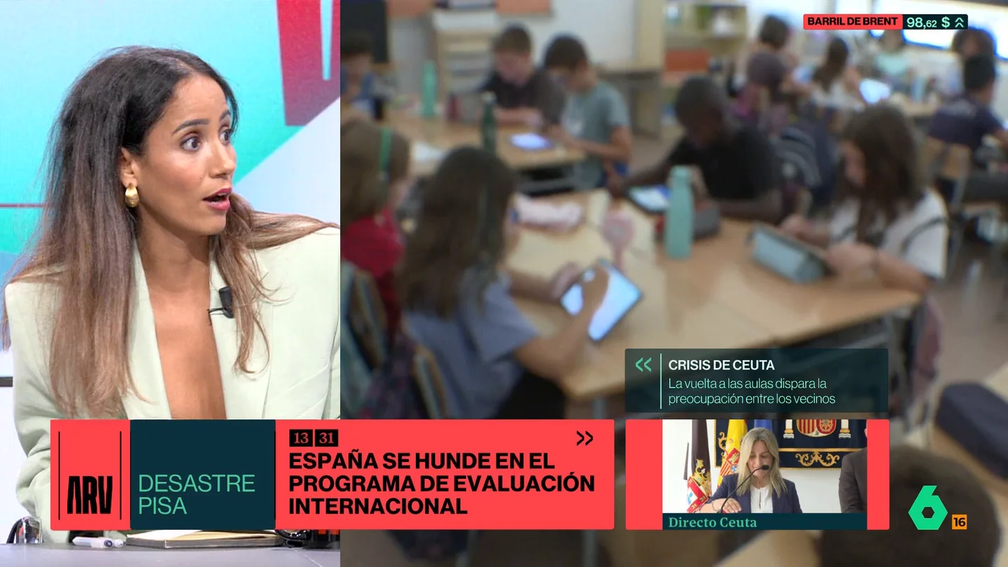 Tesh Sidi reflexiona sobre los datos del Informe PISA: "Ha llegado la digitalización y la sociedad no estaba preparada" Tesh Sidi reflexiona sobre los datos del Informe PISA: "Ha llegado la digitalización y la sociedad no estaba preparada"