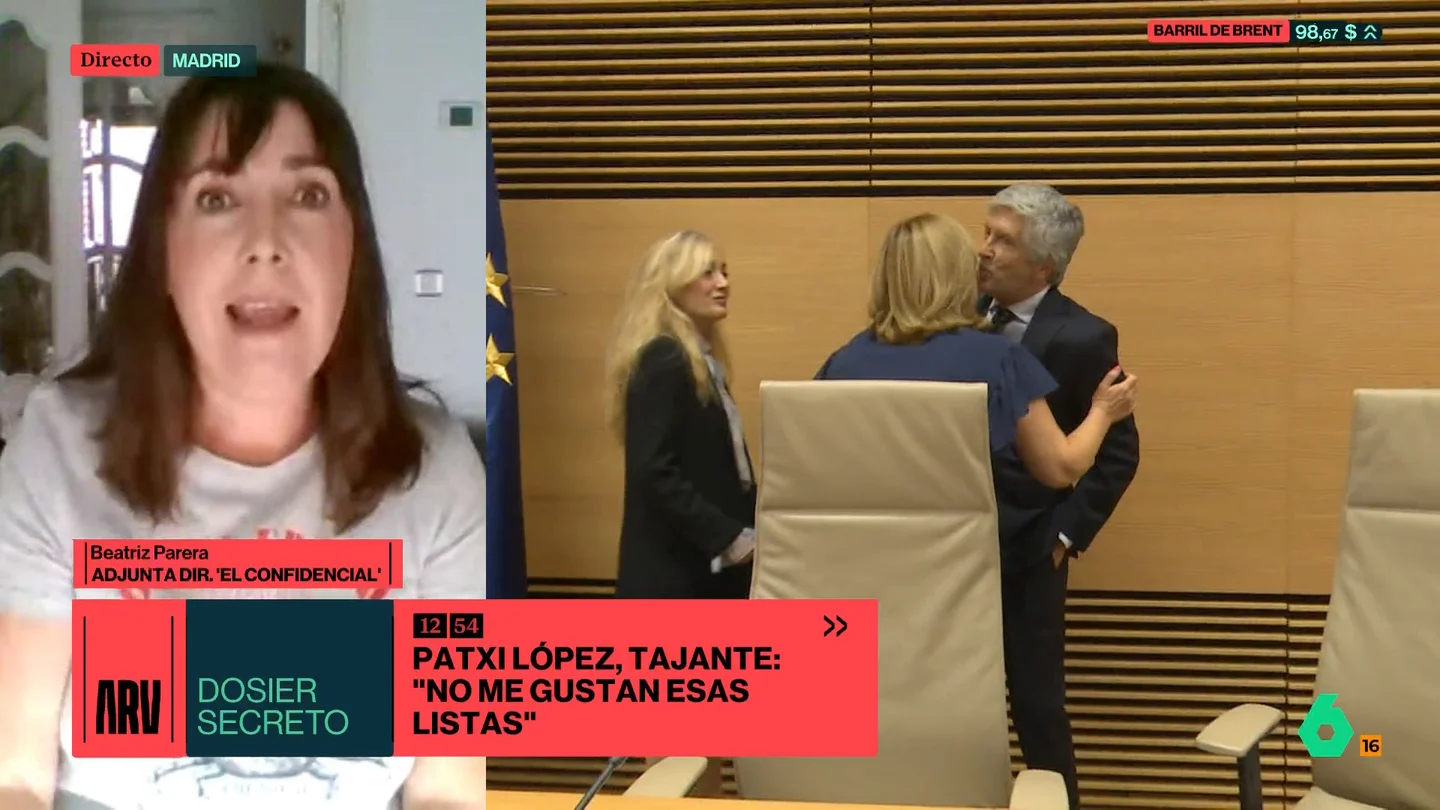 Beatriz Parera, sobre el informe secreto de Interior sobre periodistas: "Hubo gente dentro del Ministerio que se resistió a participar" Beatriz Parera, sobre el informe secreto de Interior sobre periodistas: "Hubo gente dentro del Ministerio que se resistió a participar"