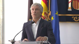 El ministro del Interior, Fernando Grande-Marlaska, comparece en Ceuta