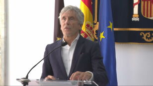 El ministro del Interior, Fernando Grande-Marlaska, comparece en Ceuta