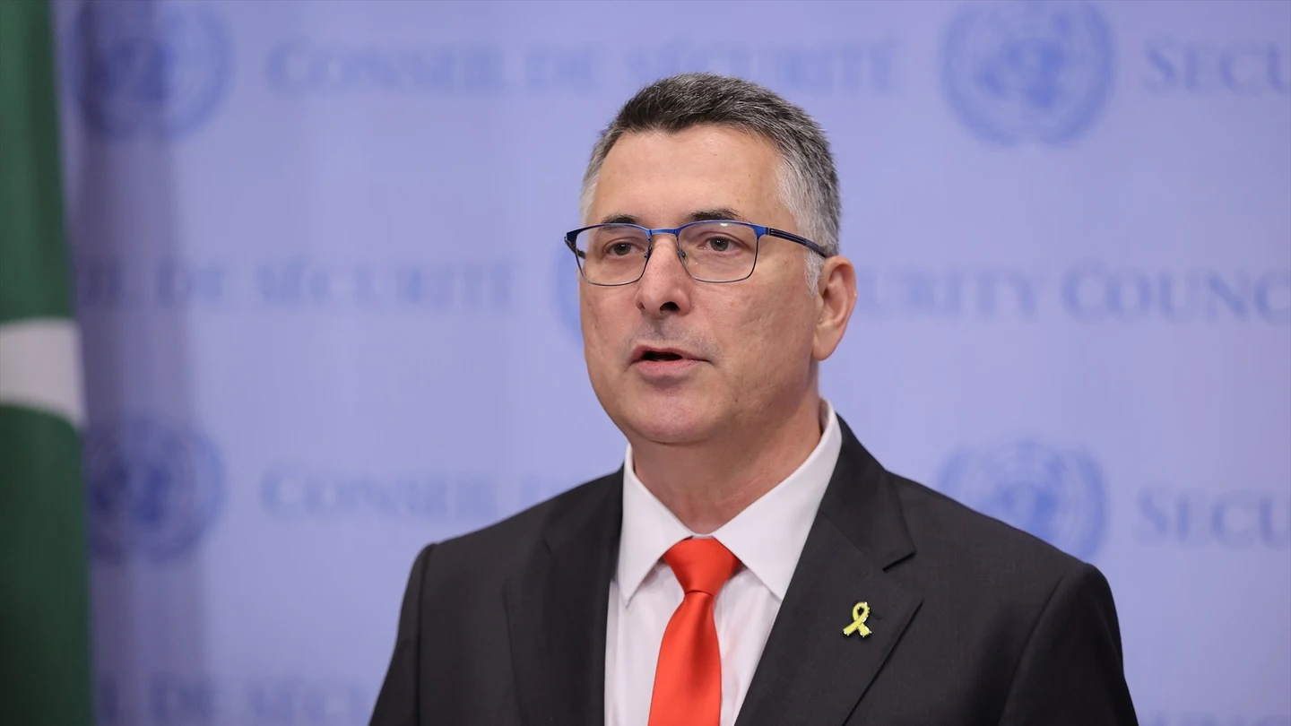 El ministro de Exteriores israelí, Gideon Saar El ministro de Exteriores israelí, Gideon Saar