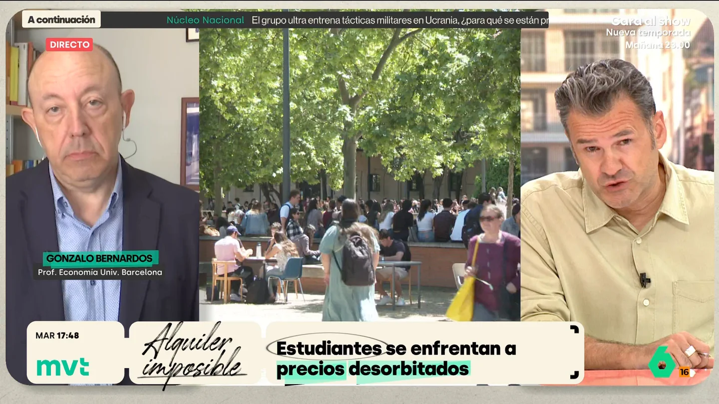 Gonzalo Bernardos, ante la falta de vivienda para estudiantes: "Las residencias universitarias son un negocio espectacular para los fondos de inversión" bernardos vivienda