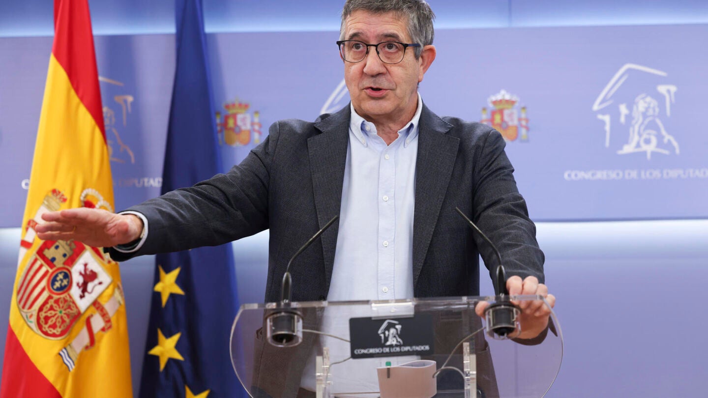 El portavoz del PSOE en el Congreso, Patxi L&oacute;pez