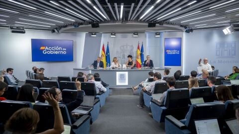 Rueda de prensa posterior al Consejo de Ministros de este martes