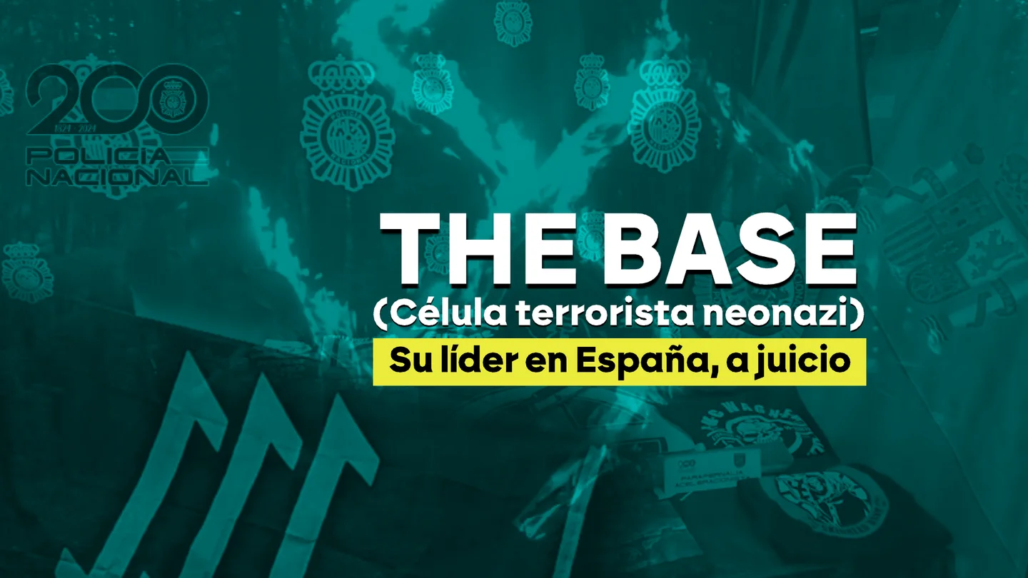 Las claves para procesar a David Dionis: de ser el líder de la célula terrorista 'The Base' en España a delitos de odio y violencia extrema Las claves para procesar a David Dionis: de ser el líder de la célula terrorista 'The Base' en España a delitos de odio y violencia extrema