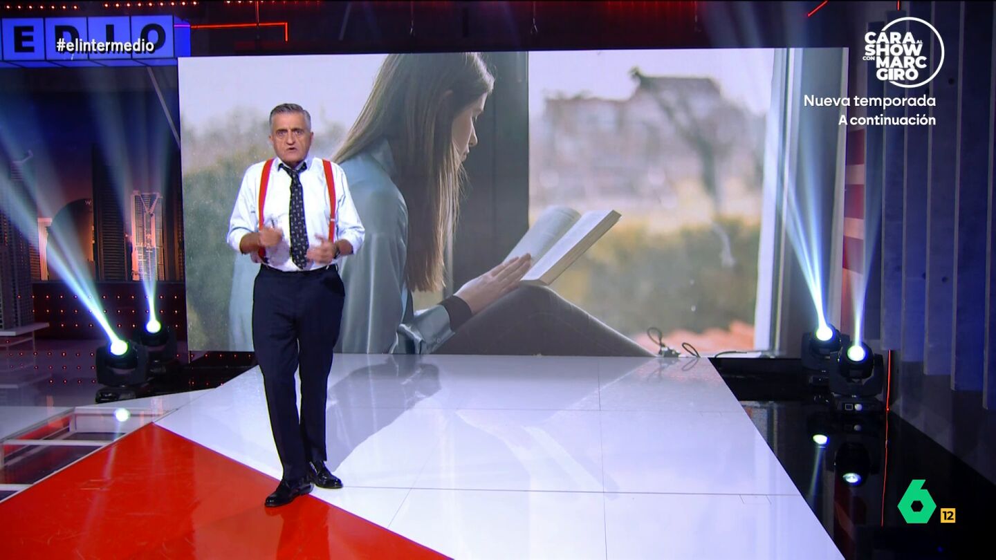 El presentador de El Intermedio hace hincapi&eacute; en la importancia de la lectura "para entender el mundo, resolver problemas, empatizar con el de enfrente, formar un esp&iacute;ritu cr&iacute;tico y avanzar como sociedad".