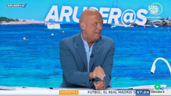 Alfonso Ar&uacute;s reta a los colaboradores de Aruser@s: "&iquest;Por cu&aacute;nto dinero os tatuar&iacute;ais el nombre de vuestro ex?"