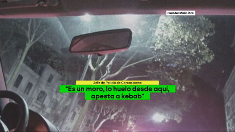 Una de las conversaciones del polic&iacute;a franc&eacute;s suspendido