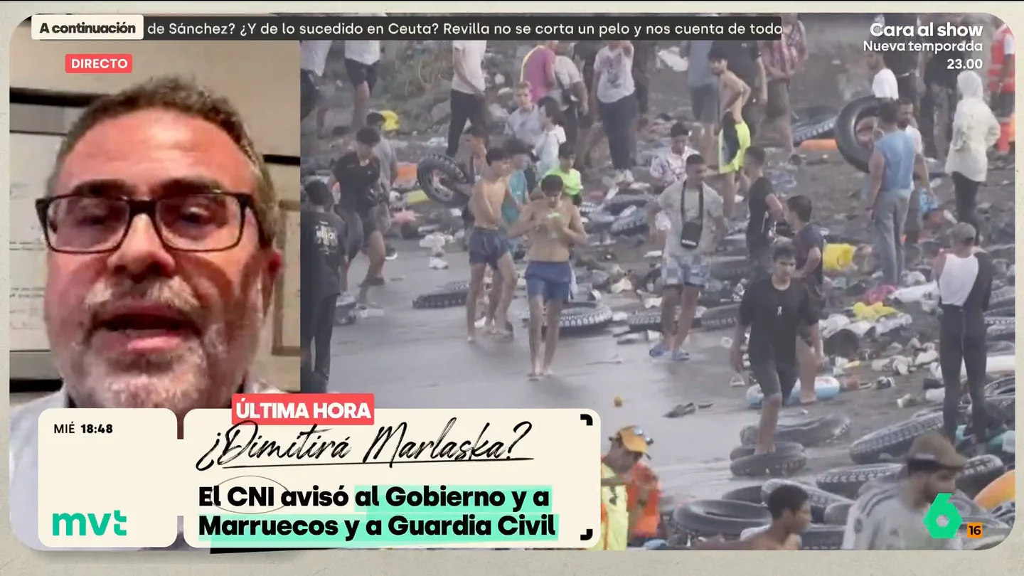 Pedro Rodríguez cree que "hemos tocado fondo" tras el informe del CNI sobre Ceuta: "Deberíamos ver responsabilidades políticas" El profesor de Relaciones Internacionales cree que en España "hay una profunda y terrible crisis de rendición de cuentas" y asegura que el CNI cumplió con su deber: "Si no le hacen caso, lo que no puede hacer es irse a Tik Tok".