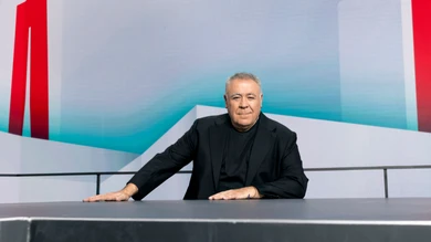 Antonio García Ferreras, en el plató de ARV de laSexta Antonio García Ferreras, en el plató de ARV de laSexta