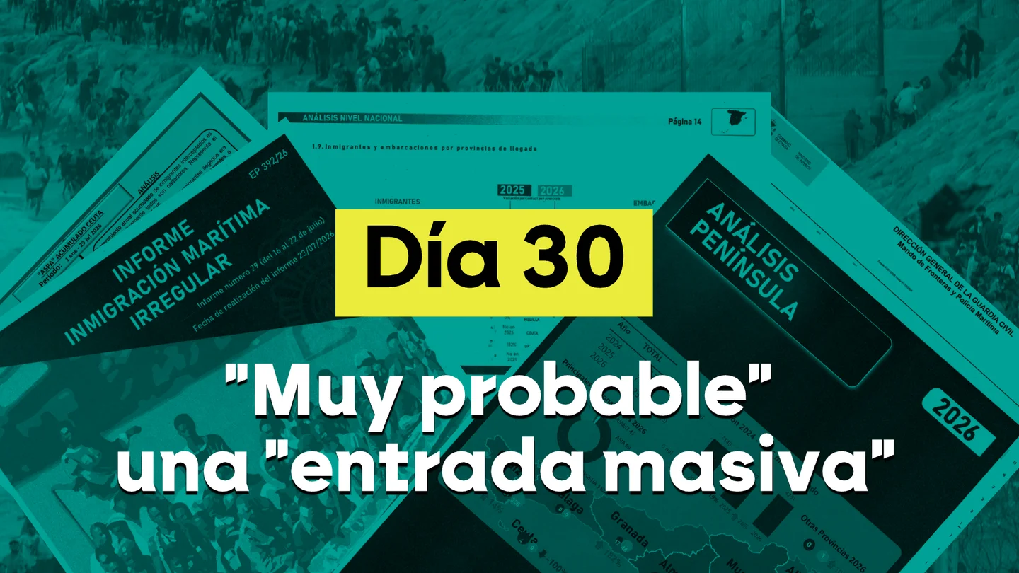 El Regimiento de Transmisiones 32 avisó de que era "muy probable" una "entrada masiva" a Ceuta El Regimiento de Transmisiones 32 avisó de que era "muy probable" una "entrada masiva" a Ceuta