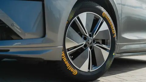 Neumático Continental con un 43% de materiales reciclados Neumático Continental con un 43% de materiales reciclados