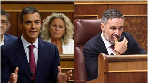 Pedro S&aacute;nchez y Santiago Abascal