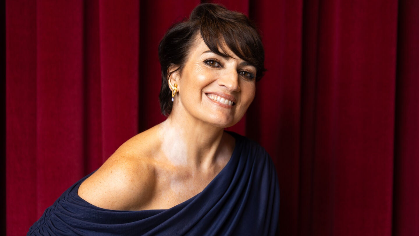 Silvia Abril, en el Teatro Cervantes de M&aacute;laga en marzo de 2025