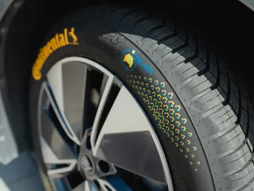 Neumático Continental con un 43% de materiales reciclados Neumático Continental con un 43% de materiales reciclados