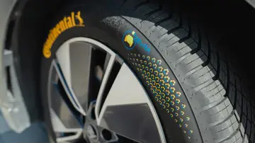 Neumático Continental con un 43% de materiales reciclados Neumático Continental con un 43% de materiales reciclados