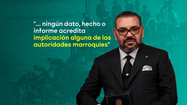 Marruecos niega estar tras la entrada masiva, recuerda que aceptar&aacute; a los migrantes y rechaza ser un "chivo expiatorio" de la pol&iacute;tica espa&ntilde;ola