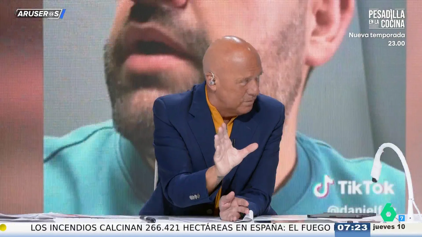 Alfonso Arús a con las raciones de los restaurantes gourmet: "Al final tiene el tamaño de una croqueta" Alfonso Arús a con las raciones de los restaurantes gourmet: "Al final tiene el tamaño de una croqueta"