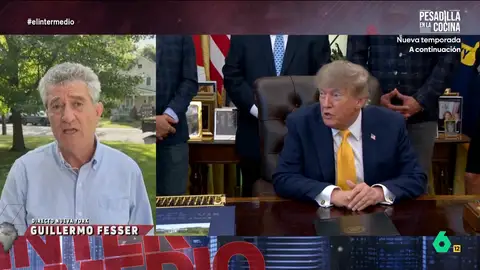 Guillermo Fesser, sobre la promesa de los 5.000 dólares de Trump: "Está totalmente apartado de la realidad" El presidente de EEUU ha anunciado que si ganan las elecciones de noviembre dará 5.000 dólares a todos los estadounidenses adultos. Una promesa que, como expone el periodista, casi nadie cree que vaya a cumplir.
