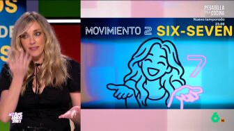 'Six seven', 'meowing', 'chin touch', 'looking away'... probablemente si no sabes c&oacute;mo son las batallas de 'farmear aura' esto no te diga nada, pero Anna Simon desvela en Zapeando que son los movimientos clave para molar m&aacute;s que nadie.