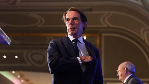 Jos&eacute; Mar&iacute;a Aznar en el desayuno informativo de F&oacute;rum Europa